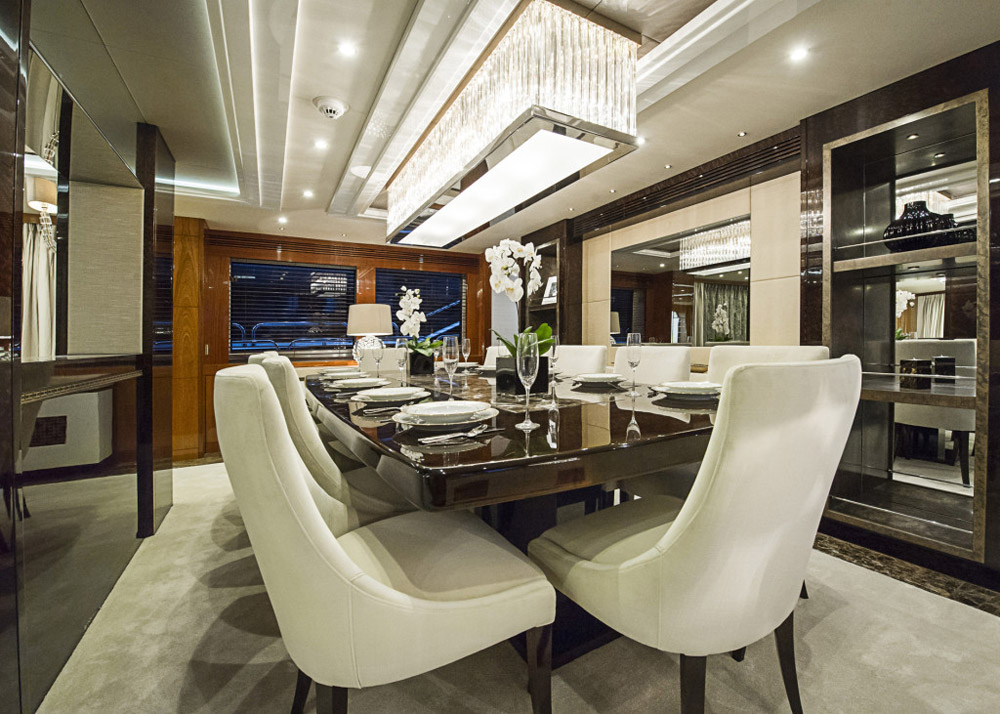 Interior Design Services (IDS) interior design scheme for Sunseeker